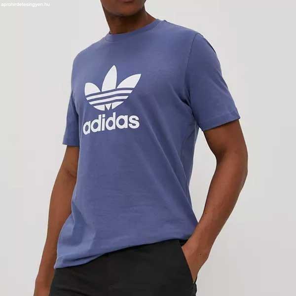 Férfi Pólo Adidas Trefoil Tee Blue