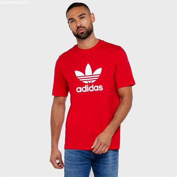 Férfi Pólo Adidas Trefoil Tee Scarlett