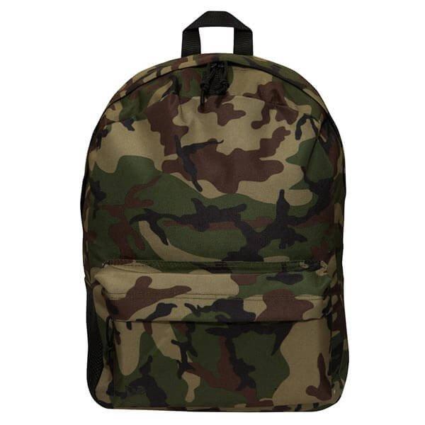 Hátizsákok New Era Stadium Backpack New Era Branded Woodland Camo