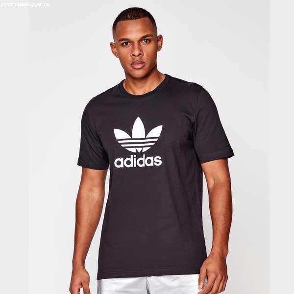 Férfi Pólo Adidas Trefoil Tee Black