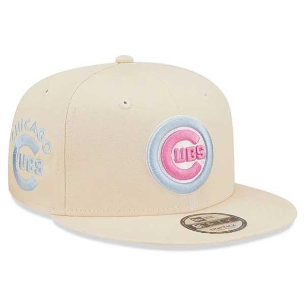 sapka New Era 9FIFTY MLB Pastel Patch Chicago Cubs Cream Beige snapback cap