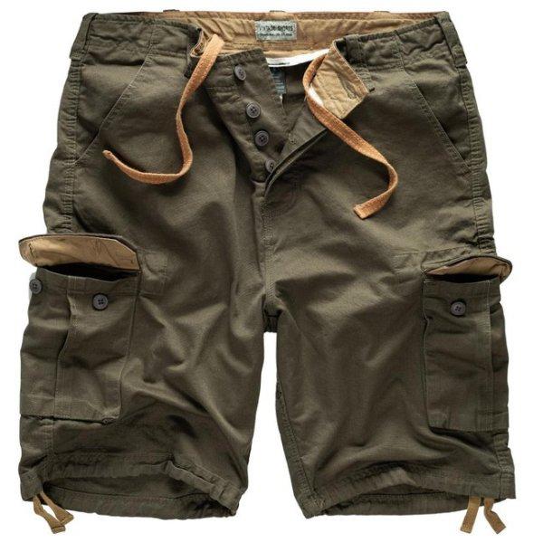 Rovid nadrag Surplus Vintage Shorts Olive