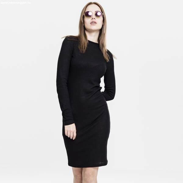 Urban Classics Ladies Rib Dress black