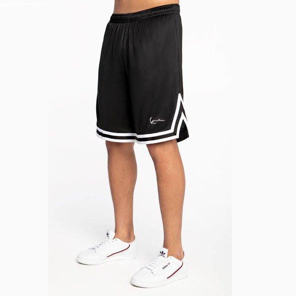 Rovid nadrág Karl Kani Signature Mesh Shorts Black White