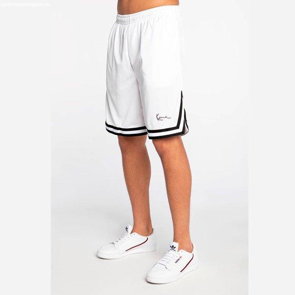 Rovid nadrág Karl Kani Signature Mesh Shorts White