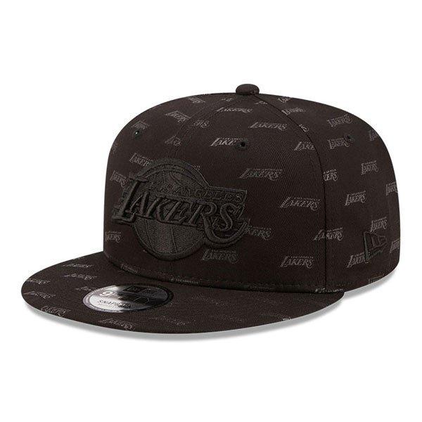 Sapka New Era 9Fifty NBA Monogram AOP LA Lakers Black