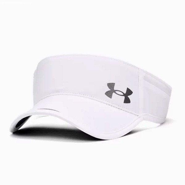 Under Armour Isochill Launch Run Visor-WHT