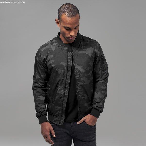 Urban Classics Light Camo Bomber Jacket darkcamo