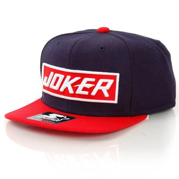 Joker Brand QS X Starter Snapback Navy Red