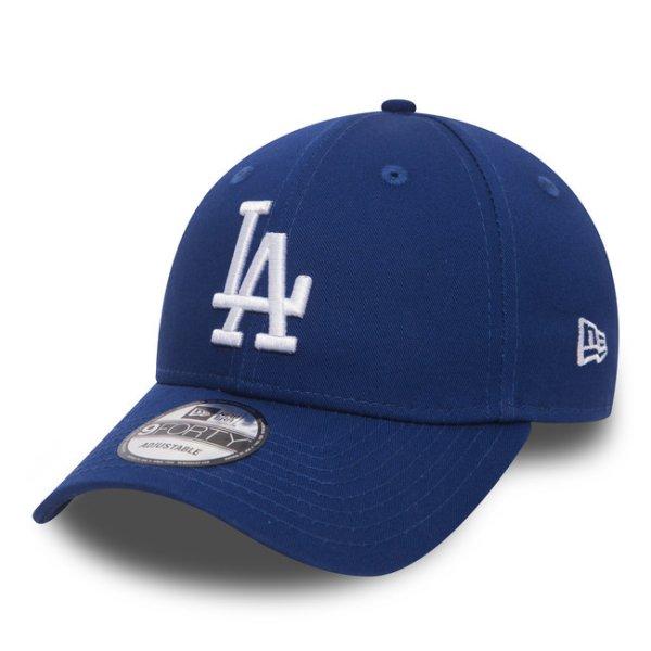 Sapka New Era 9Forty MLB League Basic LA Dodgers Royal White