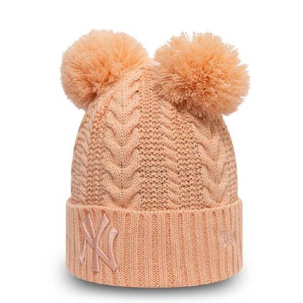 Sapka NEW ERA MLB Wmns winterized bobble NEYYAN Pink