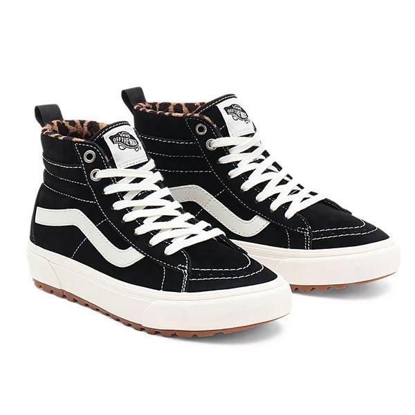 Téli Cipo Vans UA SK8-HI MTE-1 (SUEDE) BLACK/LEOPARD