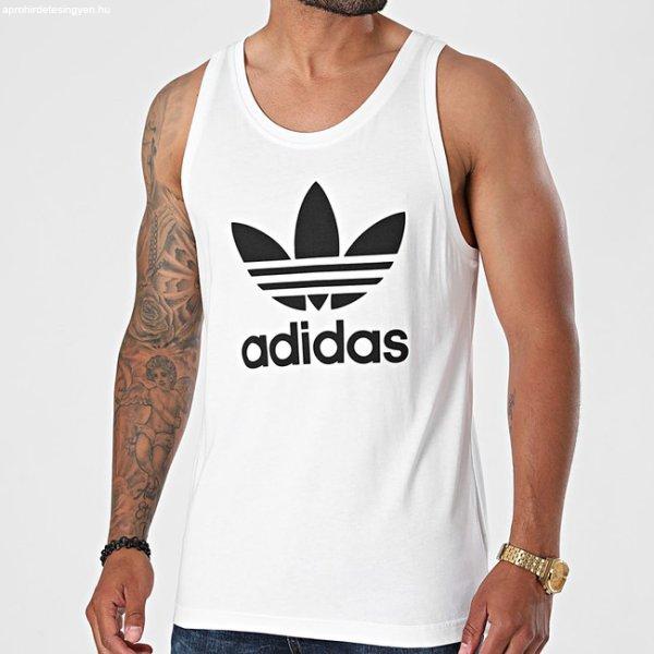 Férfi Atléta Adidas Trefoil Tank Top White