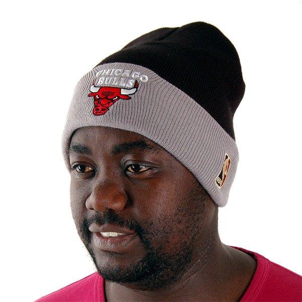 Mitchell & Ness NBA Chicago Beanie Grey Black MN-NBA-EU174