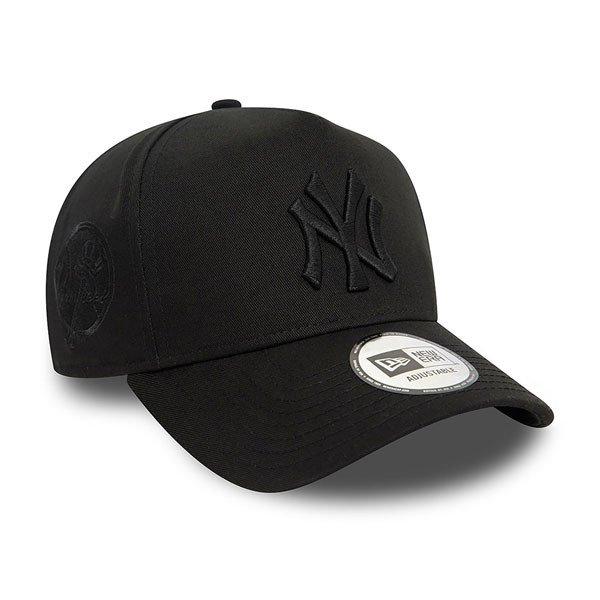 sapka New Era 9Forty E-Frame Monochrome NY Yankees Black Adjustable cap
