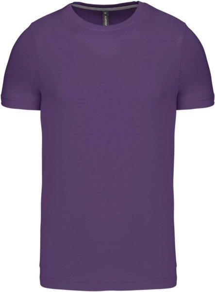 Férfi jersey rövid ujjú póló, Kariban KA356, Purple-2XL