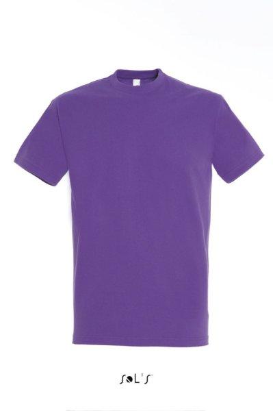 Férfi IMPERIAL környakas rövid ujjú pamut póló, SOL'S SO11500, Light
Purple-XL