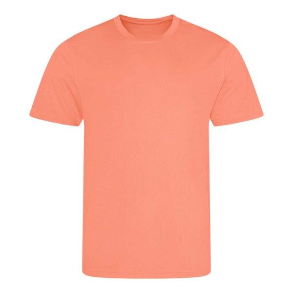 JC001 környakas sport férfi póló Just Cool, Peach Sorbet-XS