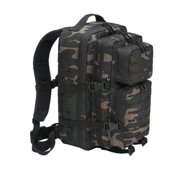 Brandit US Cooper Lasercut nagy hátizsák 40L, darkcamo, sötétkamó