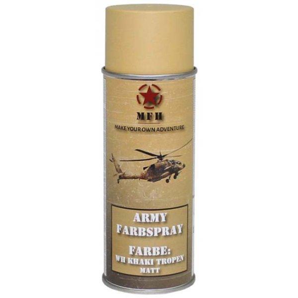 MFH army spray matt wh khaki tropen