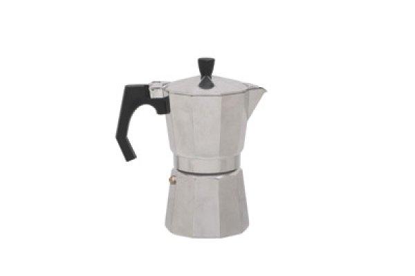 Origin Outdoors Espresso kávéfőző 6 csészéhez, rozsdamentes acél