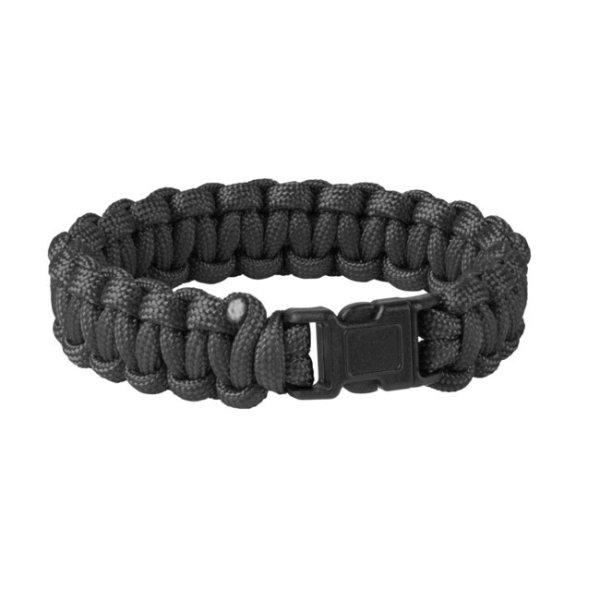 Helikon-Tex Túlélő karkötő - Paracord - Fekete