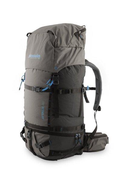 Pinguin hátizsák Attack 45 Nylon, 45 L, Fekete