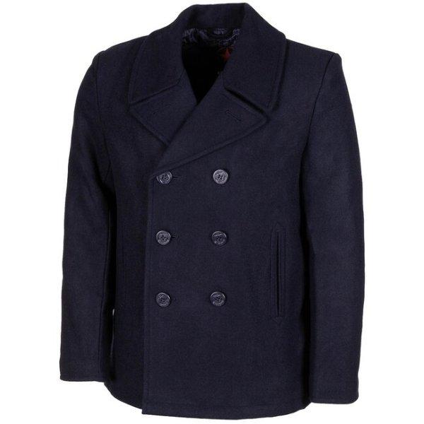 MFH US Peacoat, kék, gombokkal