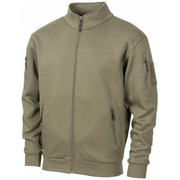 MFH Sweatshirt Tactical, OD zöld