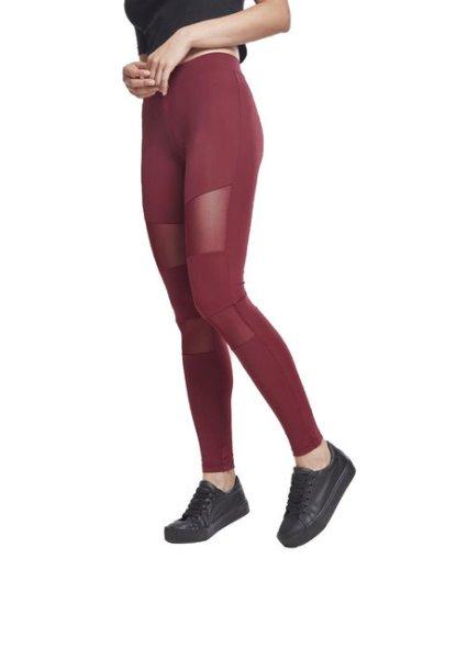 Urban Classics női Tech Mesh leggings, port