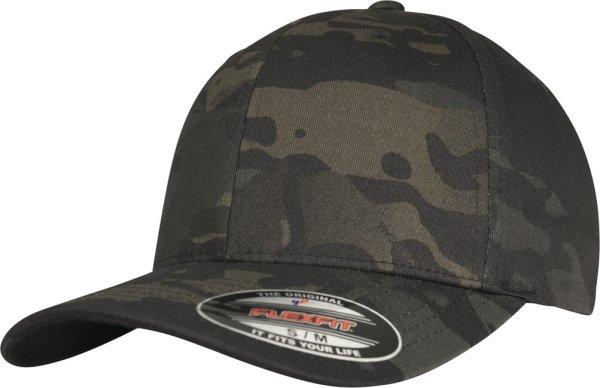 Brandit Flexfit Multicam sapka, fekete multicam®, fekete multicam®