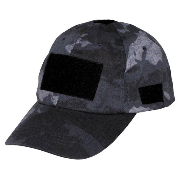 MFH Operaions sapka Velcro panelekkel, HDT camo LE