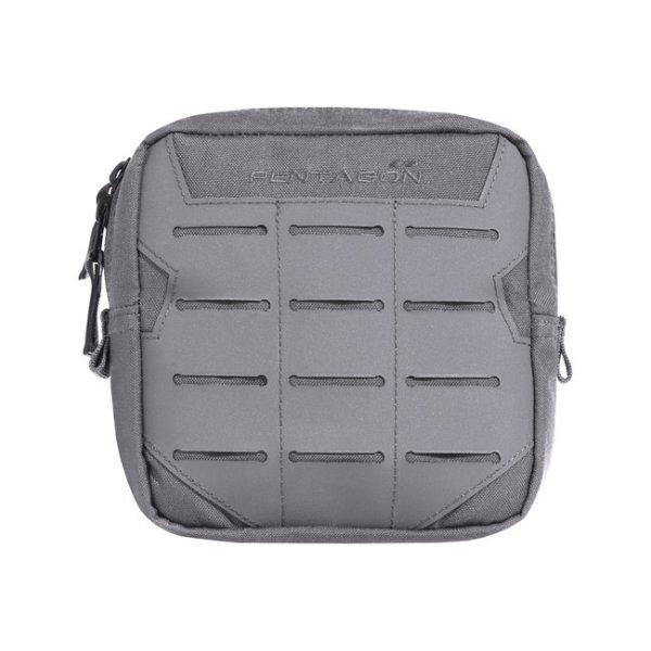 Pentagon Elpis molle zseb 15x15cm, szürke