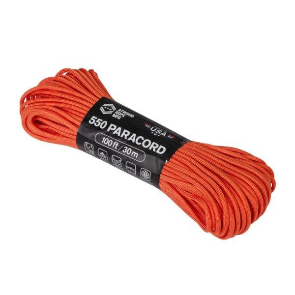 Helikon-Tex 550 Paracord (100 láb) - égetett narancssárga