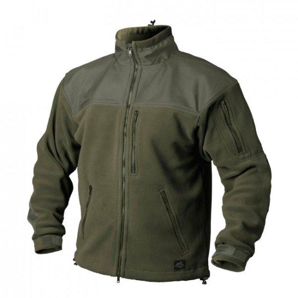 Helikon-Tex Classic Army fleece megerősített bunda, olívzöld 300g/m2