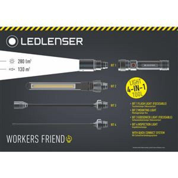 LEDLENSER lámpatest MUNKAVÁLLALÓK BARÁTJA