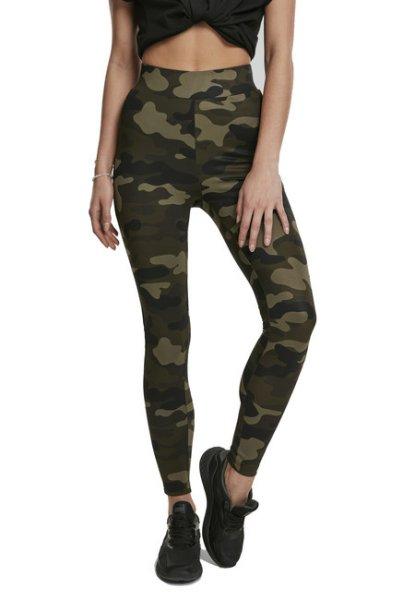 Urban Classics Camo tech női leggings, wood camo