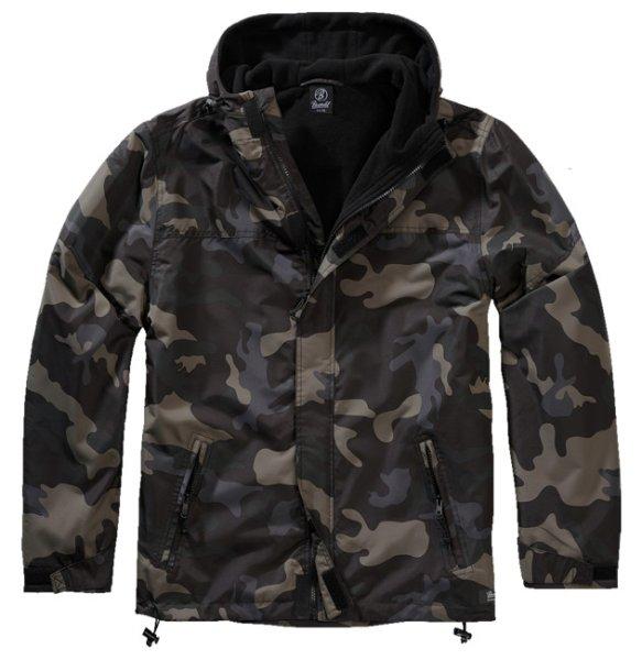 Brandit Windbreaker Frontzip viharkabát, darkcamo