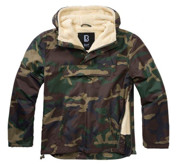 Brandit Windbreaker Sherpa dzseki, woodland