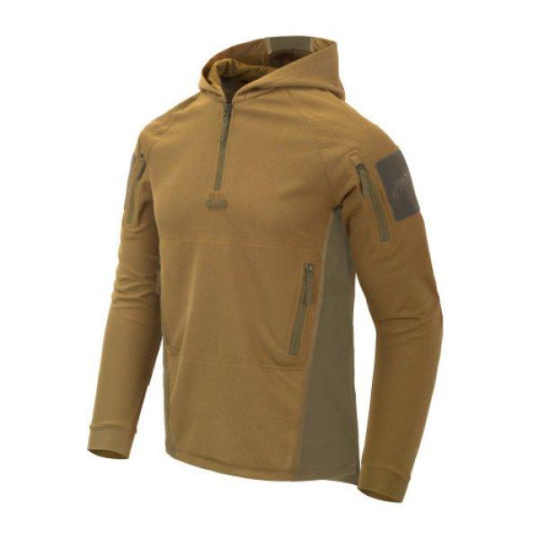 Helikon-Tex Range Hoodie - TopCool kapucnis pulóver, coyote / adaptive green