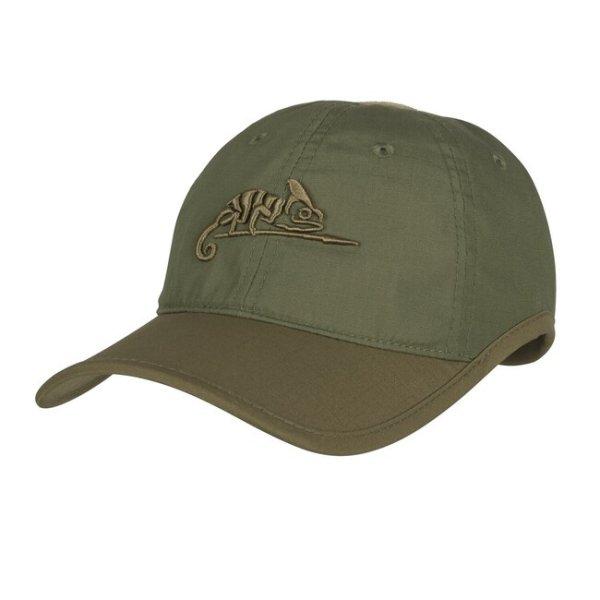 Helikon-Tex sapka logóval - PolyCotton Ripstop - Olive Green / Adaptive Green