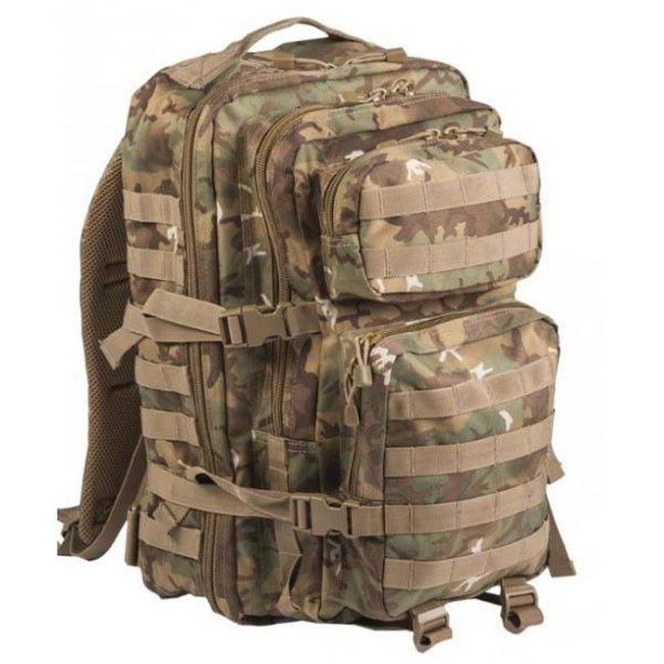 Mil-Tec US Assault Large hátizsák Woodland-Arid, 36l