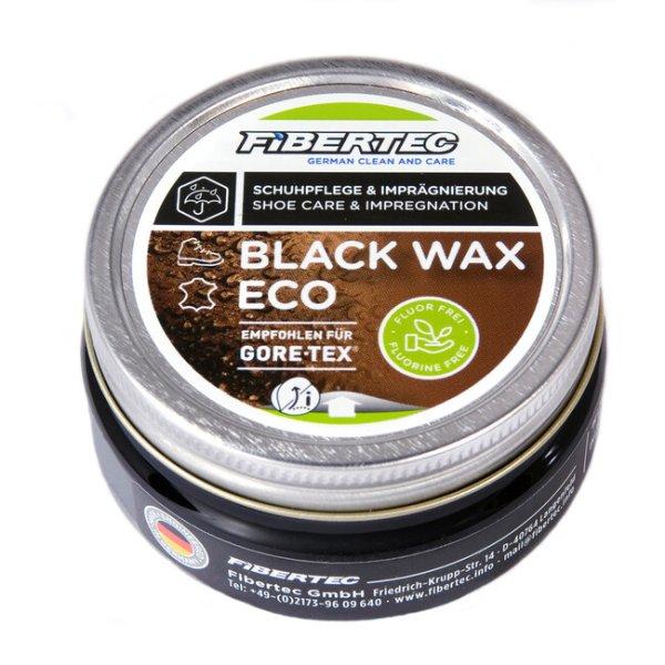 Fibertec Shoe Wax Eco Shoe Wax intenzív bőrápolásra fekete 100 ml