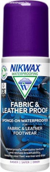 Nikwax Fabric & Leather Proof Sponge textil, bőr és kombinált lábbelikhez
Fabric & Leather Proof Sponge 125ml