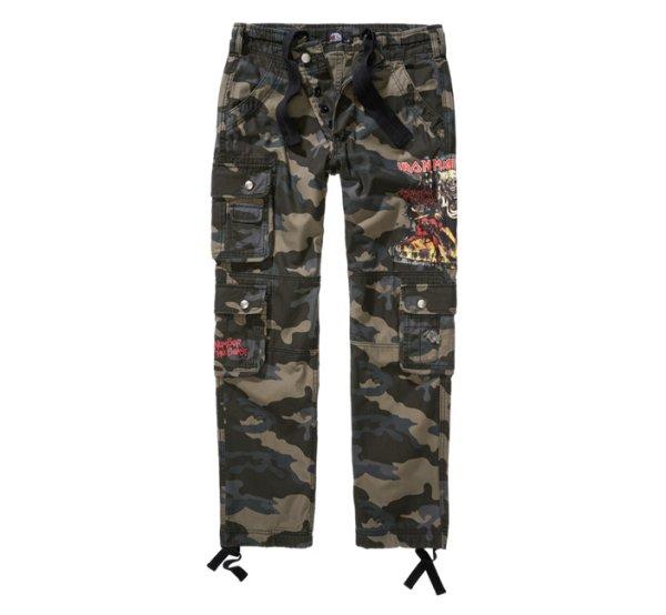 Brandit Iron Maiden Pure Slim nadrág, sötét_camo