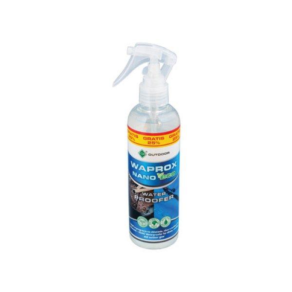 Impregnáló spray ruházatra és cipőkre Waprox Nano Eco, 200 ml + 50 ml