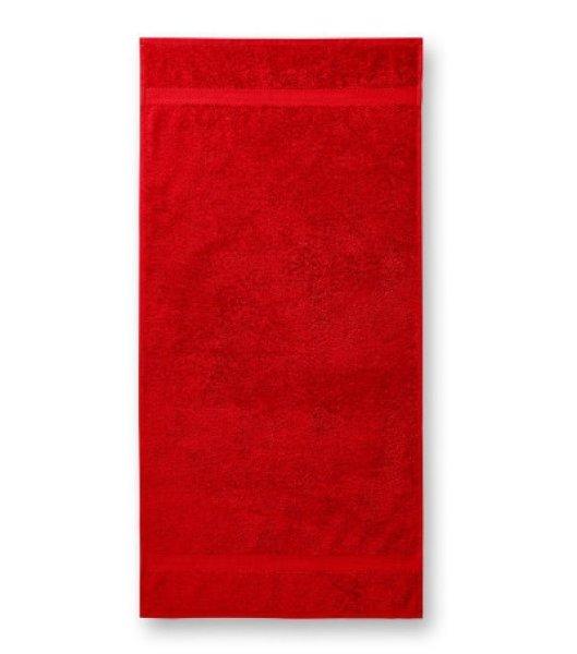 Malfini Terry Bath Towel pamut strandtörölköző 70x140cm, piros