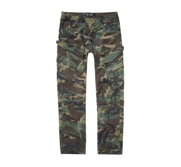 Brandit Adven Slim Fit nadrág, woodland