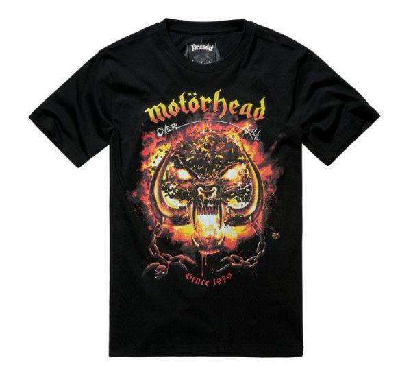 Brandit Motörhead póló Overkill, fekete