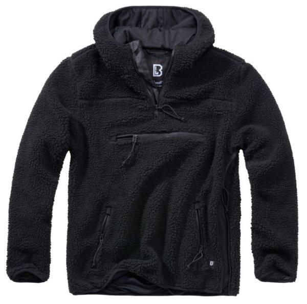 Brandit Teddyfleece Worker Pullover, fekete